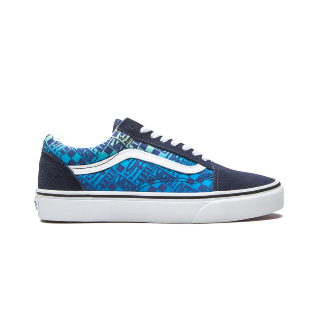 Skate Classic Off the Wall Logos - Blue