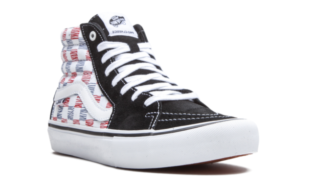 Skate Hi"Sketched Checkerboard"