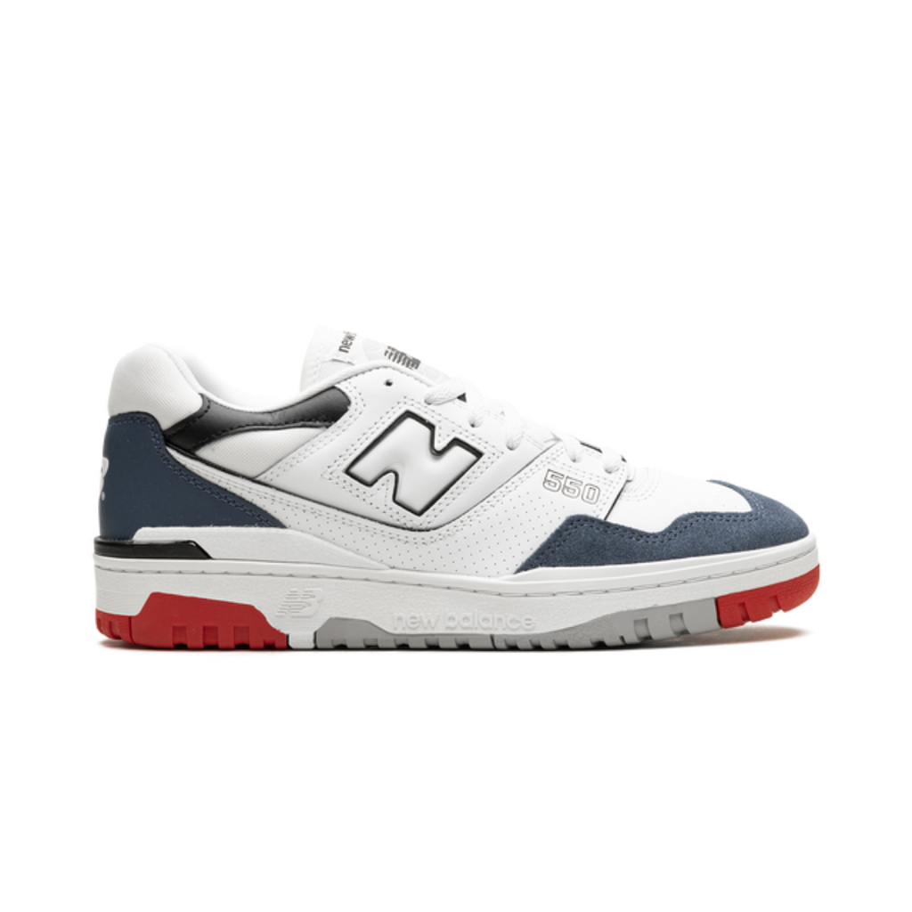 Court 550 White Navy Red