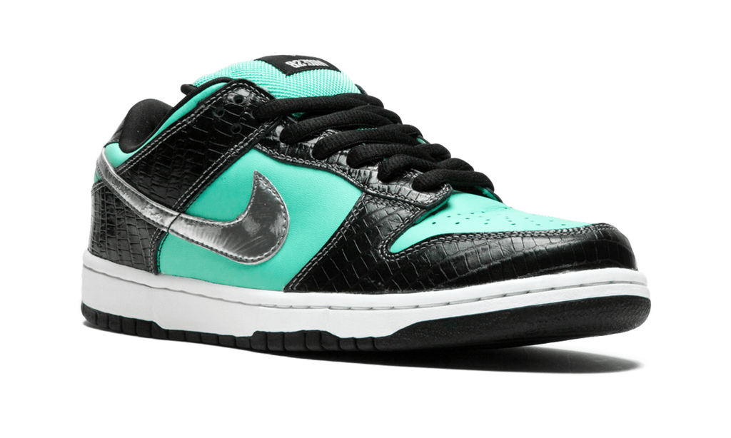 Skate Court Low Diamond Supply Co. Aqua Blue