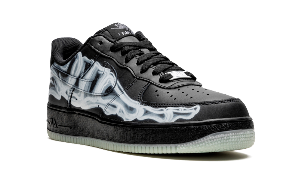 Classic Court 1 Black Skeleton