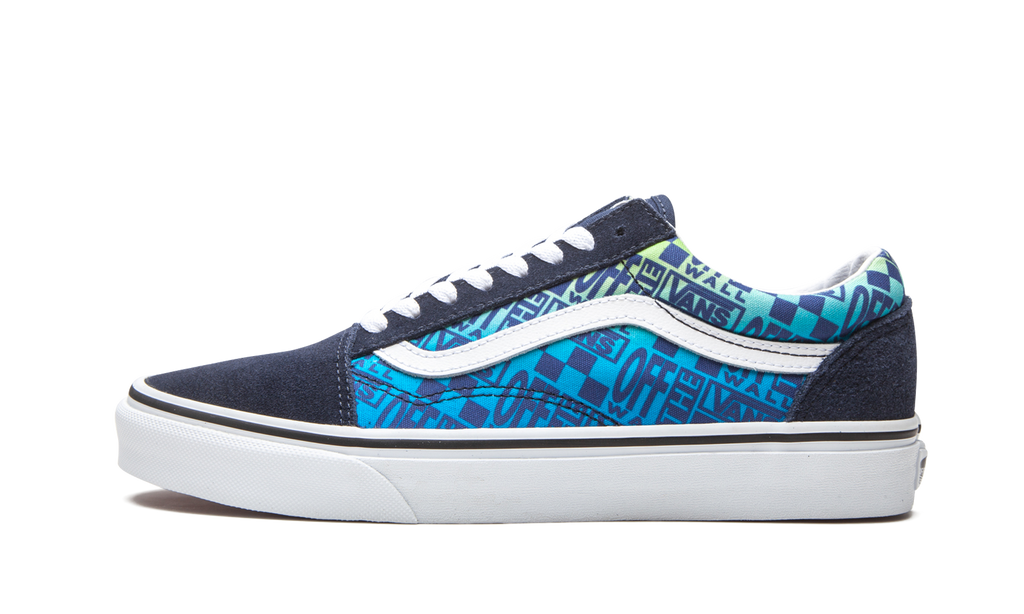 Skate Classic Off the Wall Logos - Blue