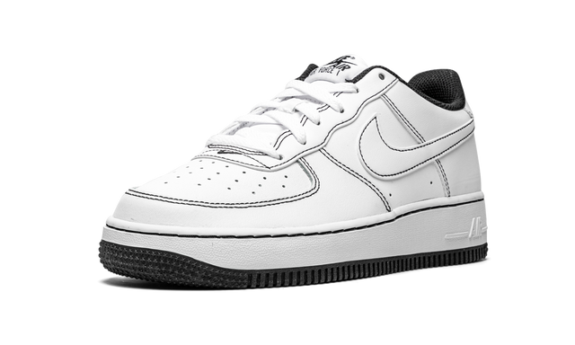 Classic Court 1 Low Contrast Stitch White Black