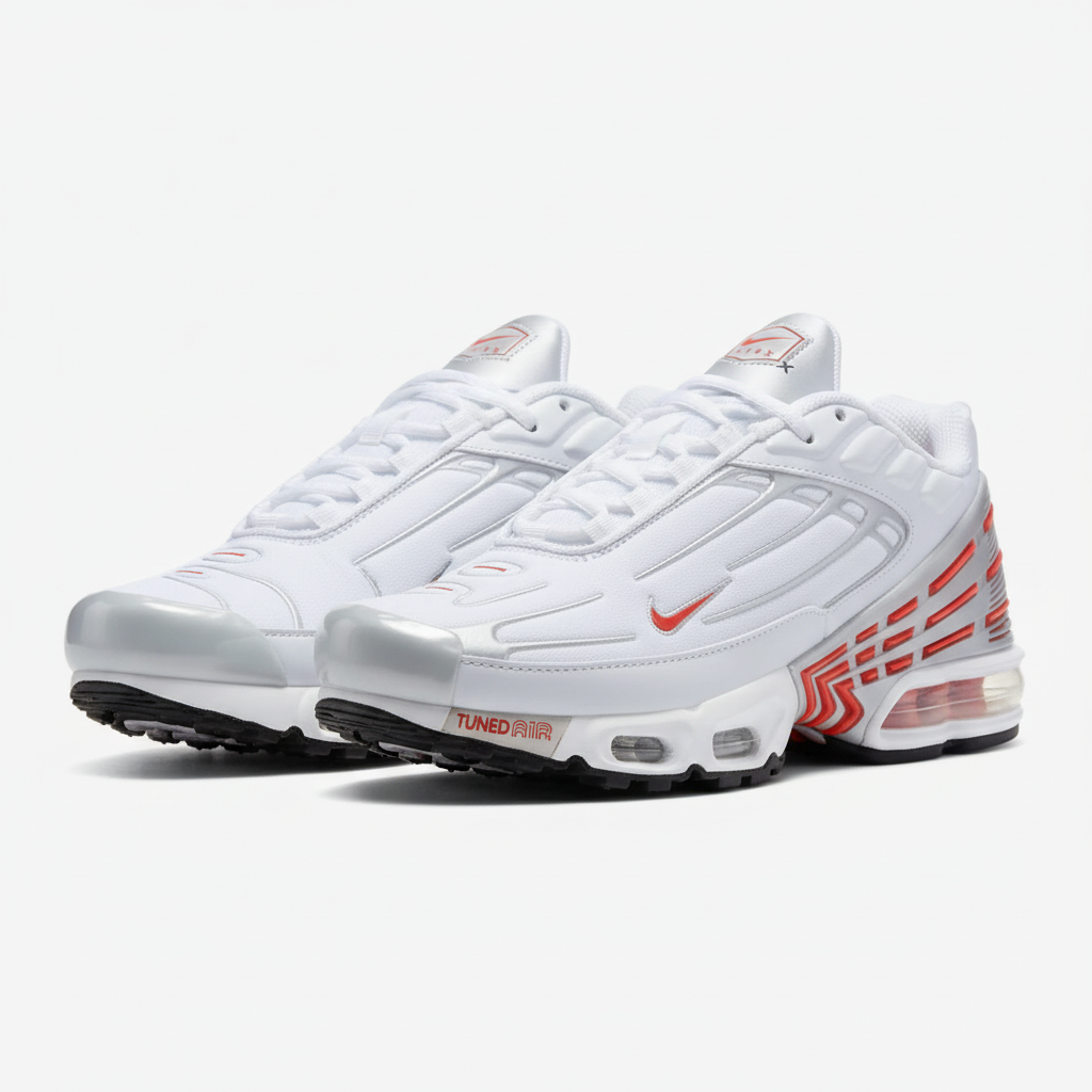 Runner Max Plus White Red
