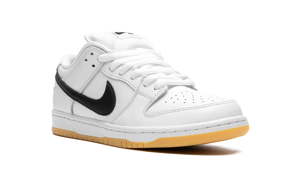 Skate Court Low Orange White Label Black