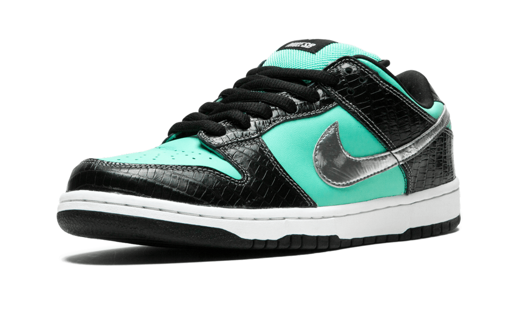Skate Court Low Diamond Supply Co. Aqua Blue