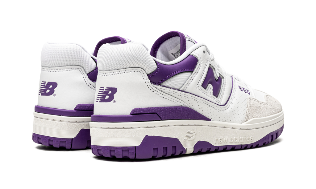 Court 550 Purple White