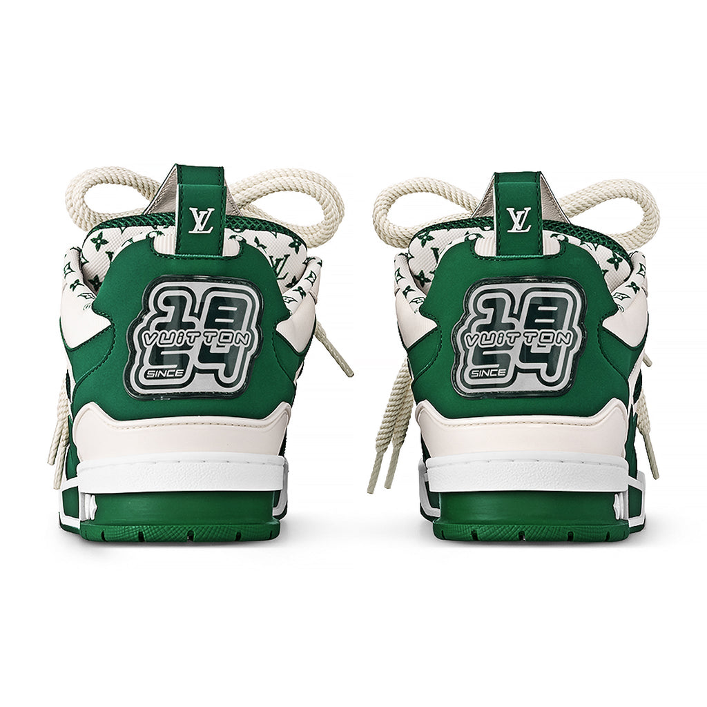 Skate Monogram Trainer Green Sneaker