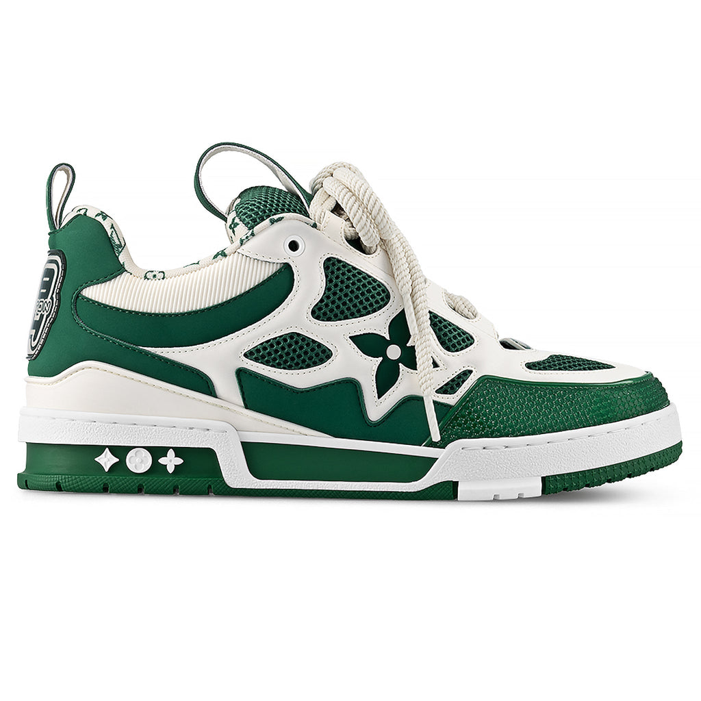 Skate Monogram Trainer Green Sneaker