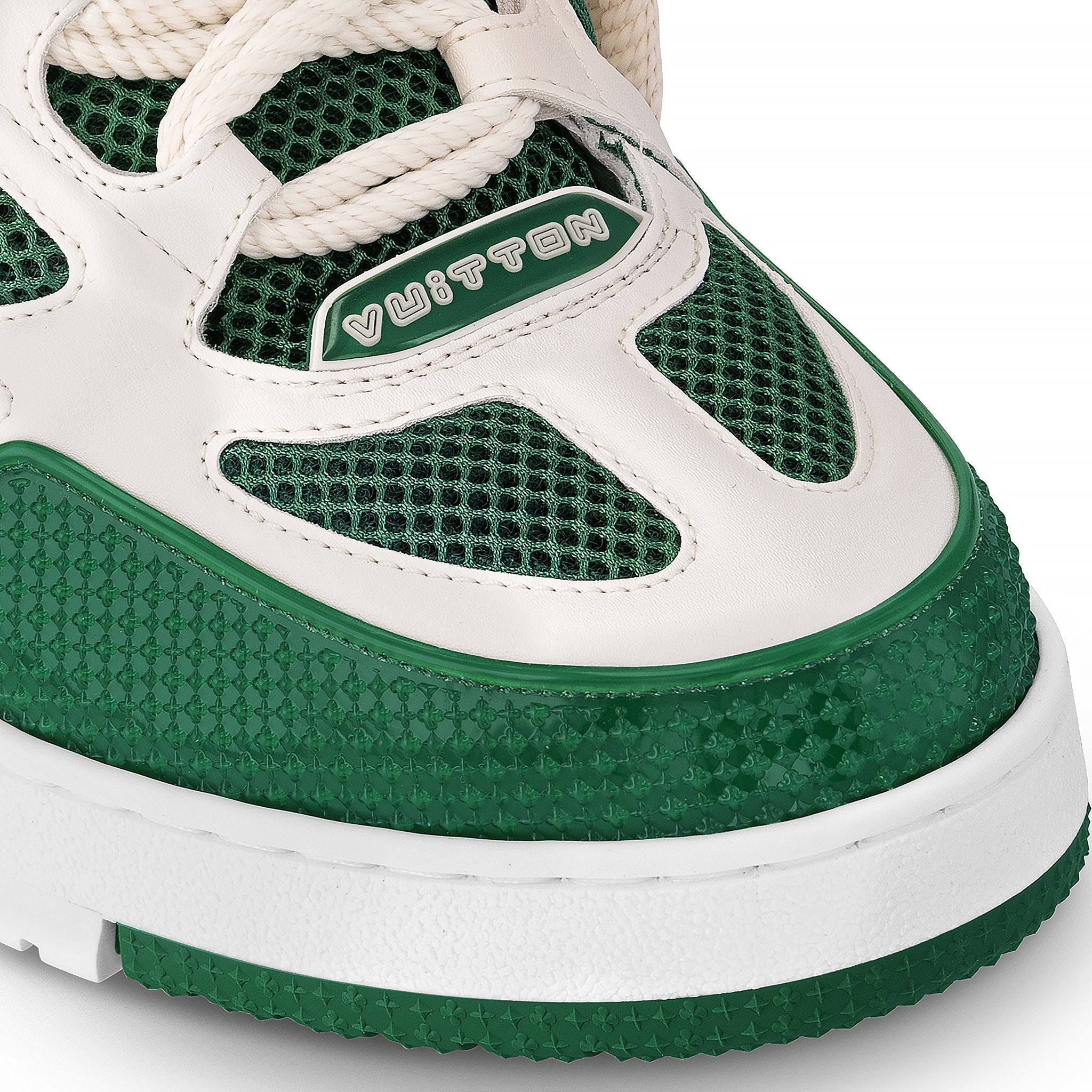 Skate Monogram Trainer Green Sneaker