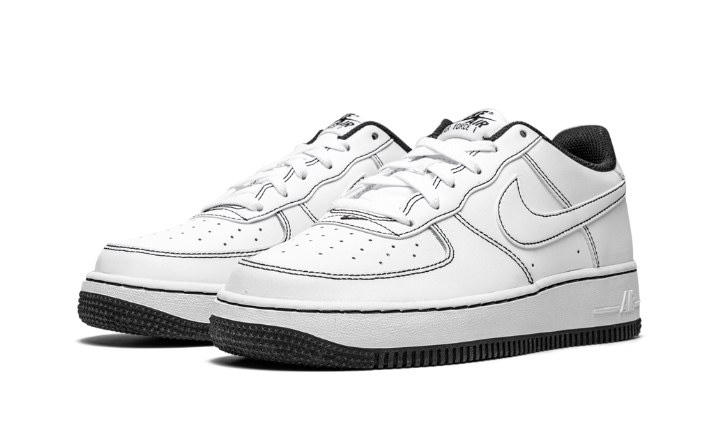 Classic Court 1 Low Contrast Stitch White Black