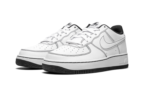 Classic Court 1 Low Contrast Stitch White Black
