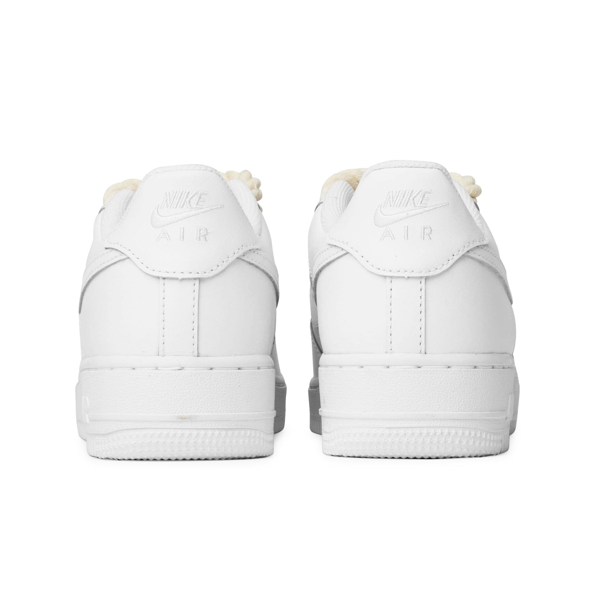 Classic Court 1 Low Rope Lace White Cream (GS)