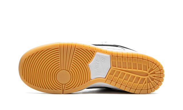 Skate Court Low Orange White Label Black