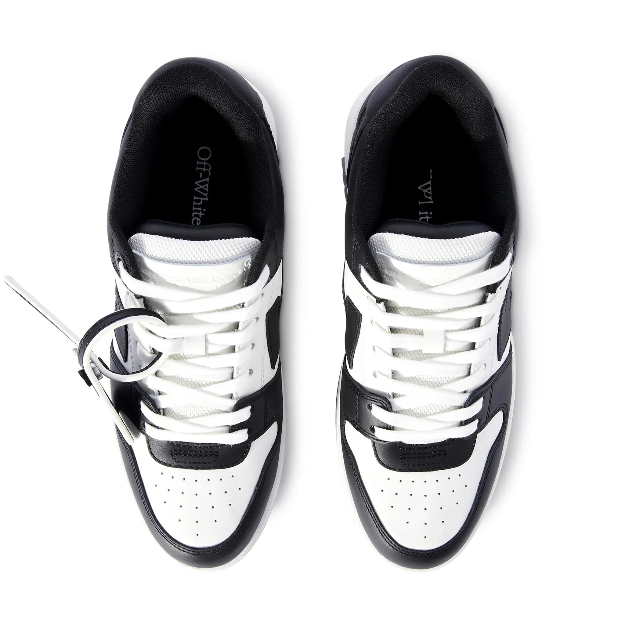 Out Of Office Black White Sneakers