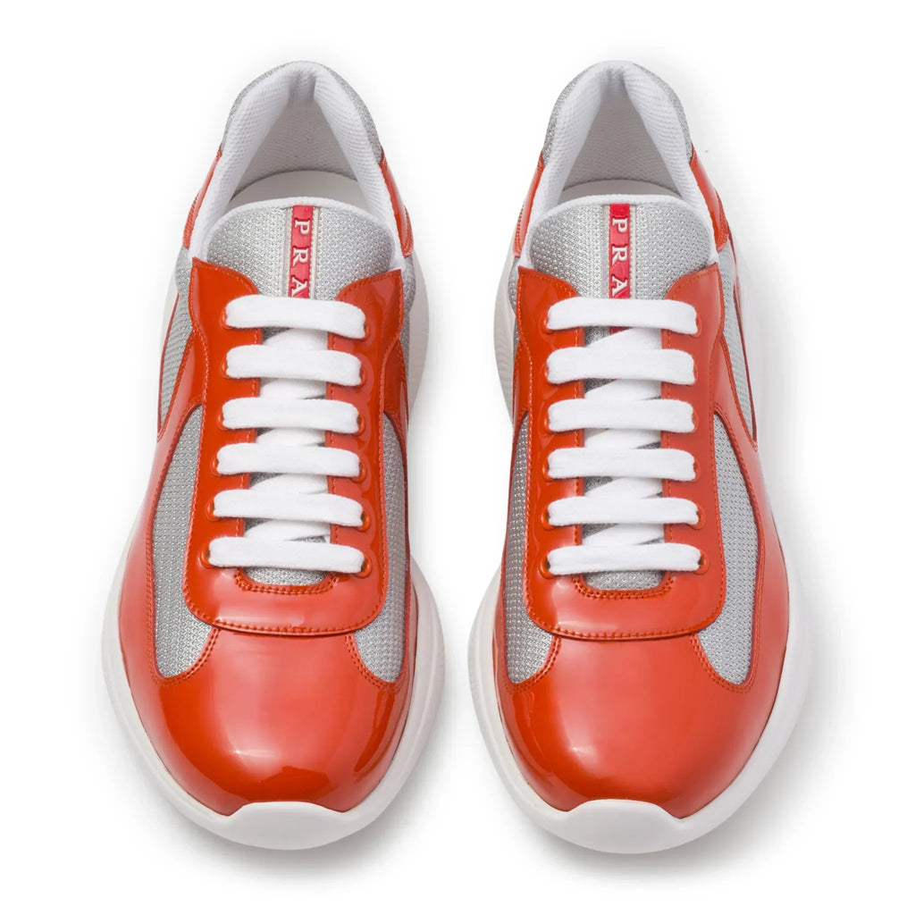 Americas Cup Orange Silver Sneaker