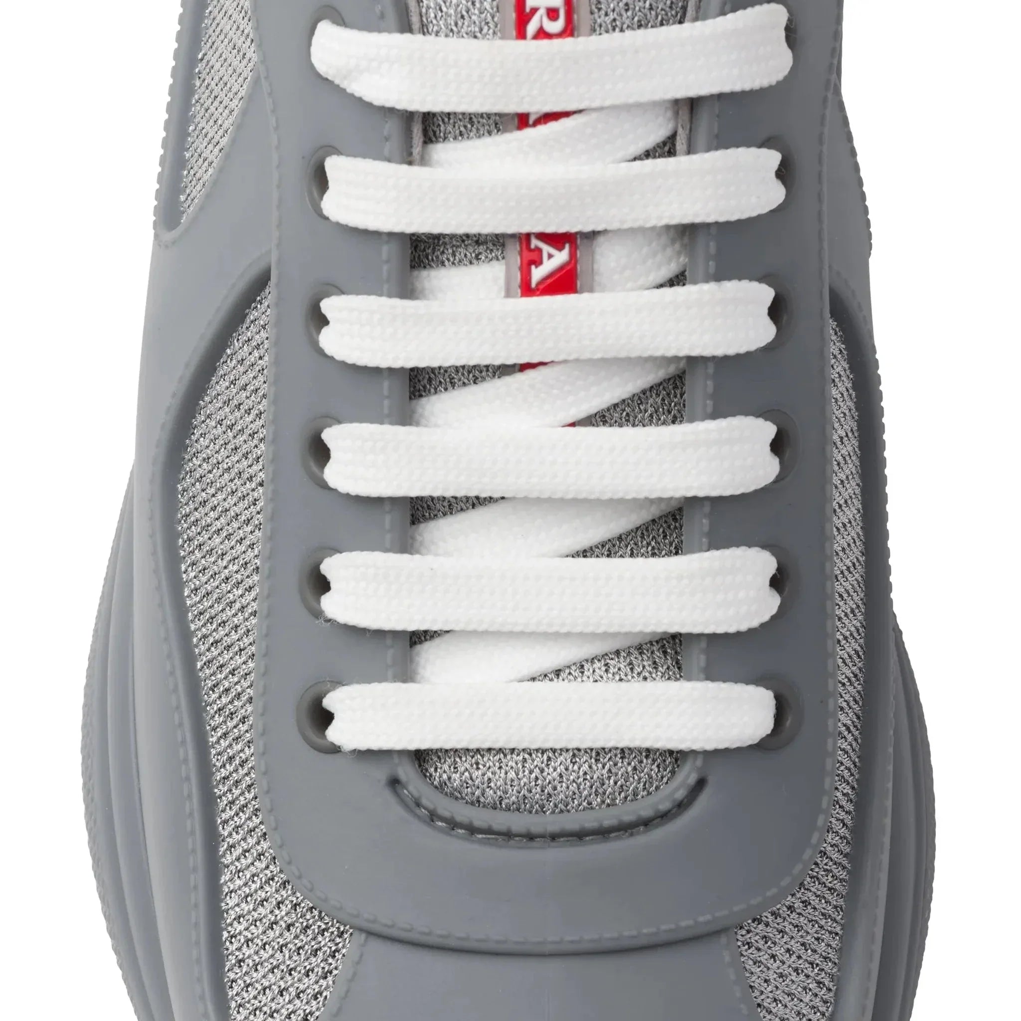 Americas Cup Soft Rubber And Bike Fabric Steel Grey Sneaker
