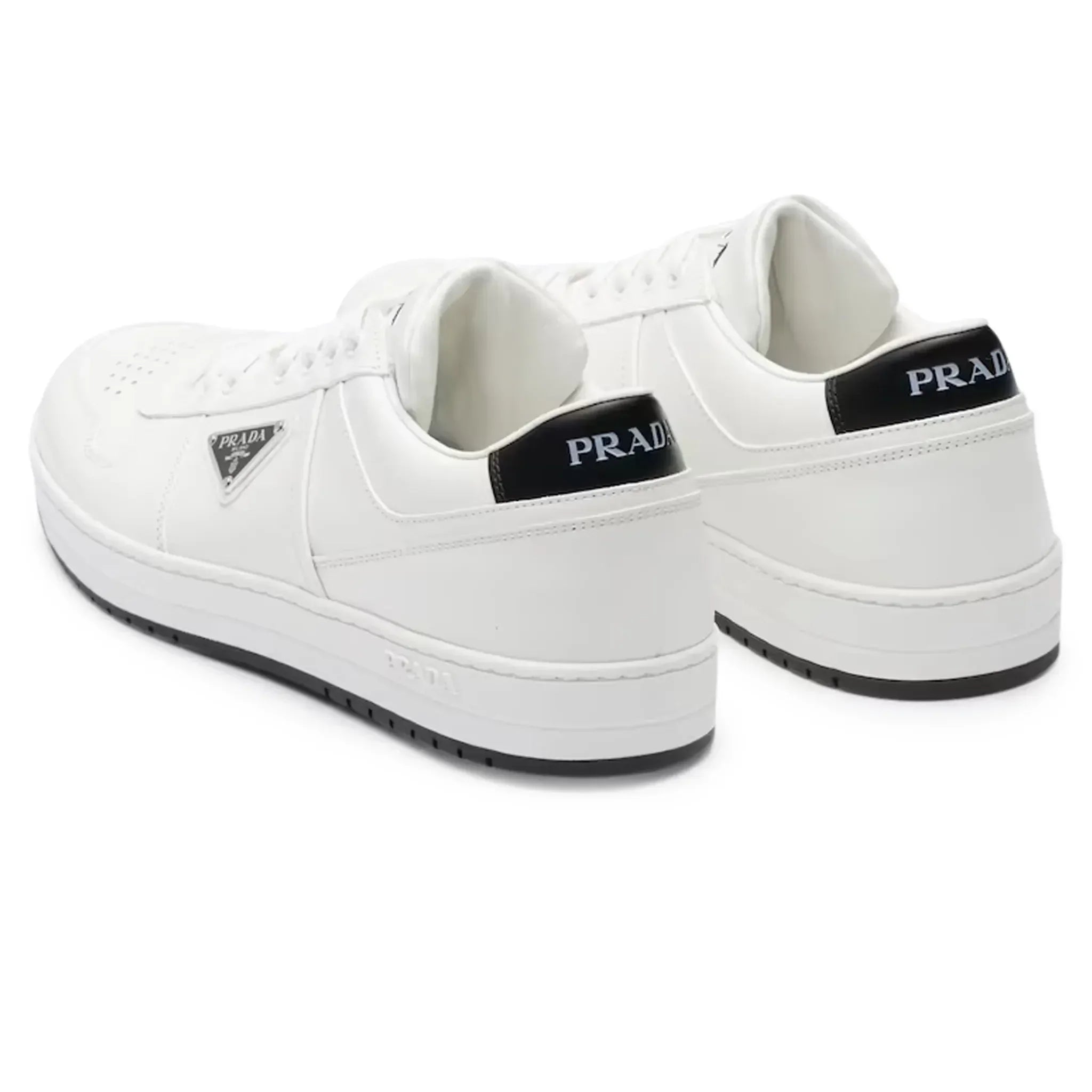 Downtown Triangle Logo White Black Sneaker