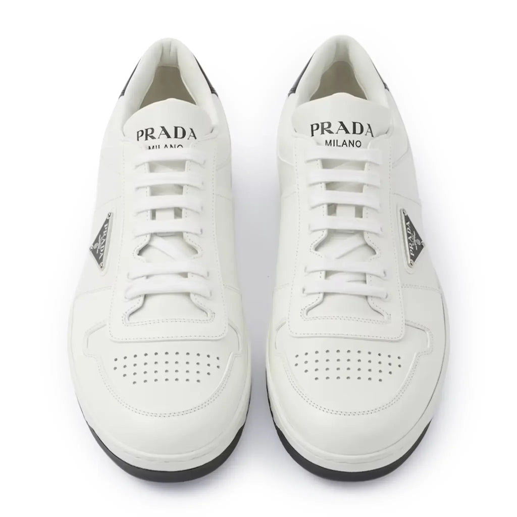 Downtown Triangle Logo White Black Sneaker