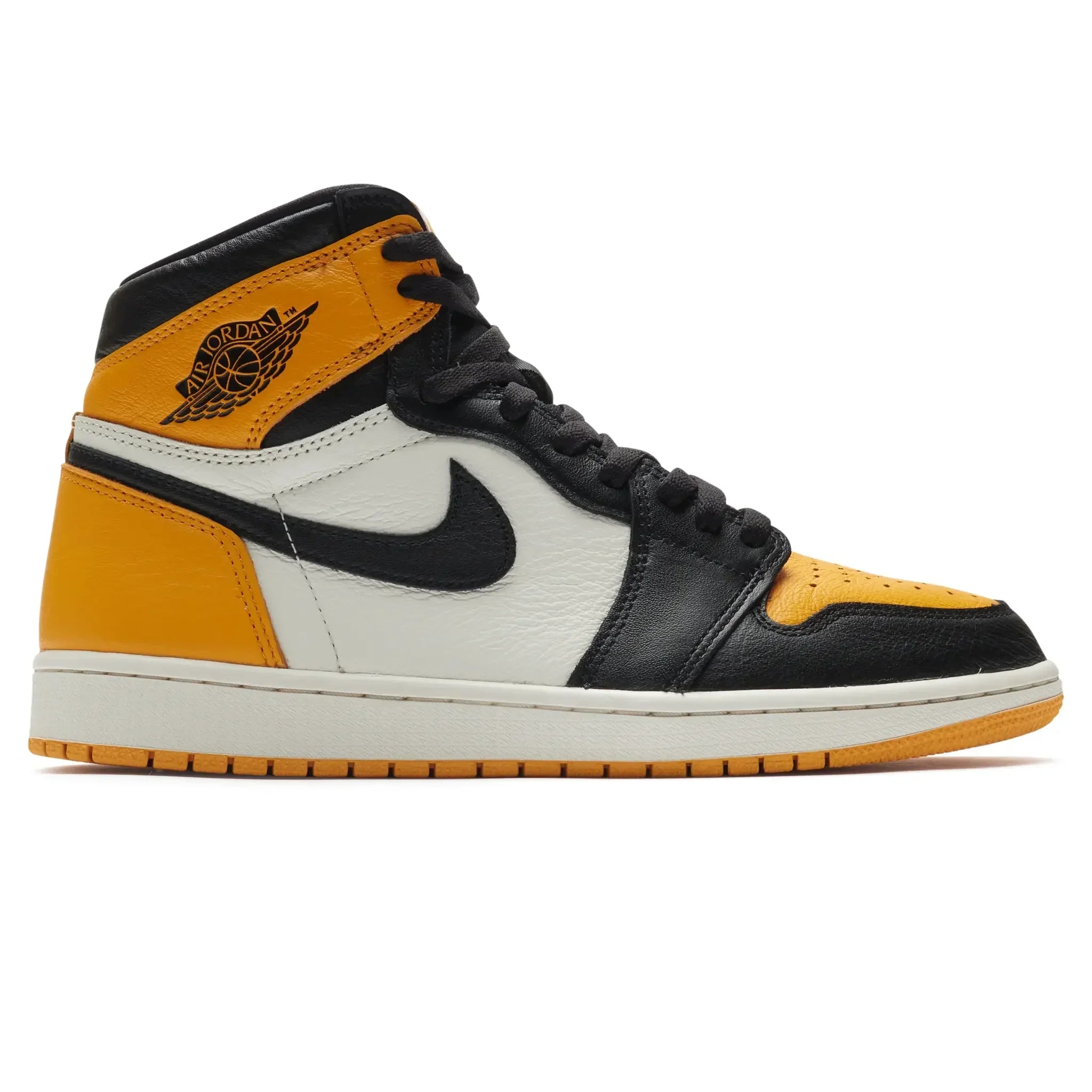 Preloved - Retro 1 Retro High OG Yellow Toe Taxi