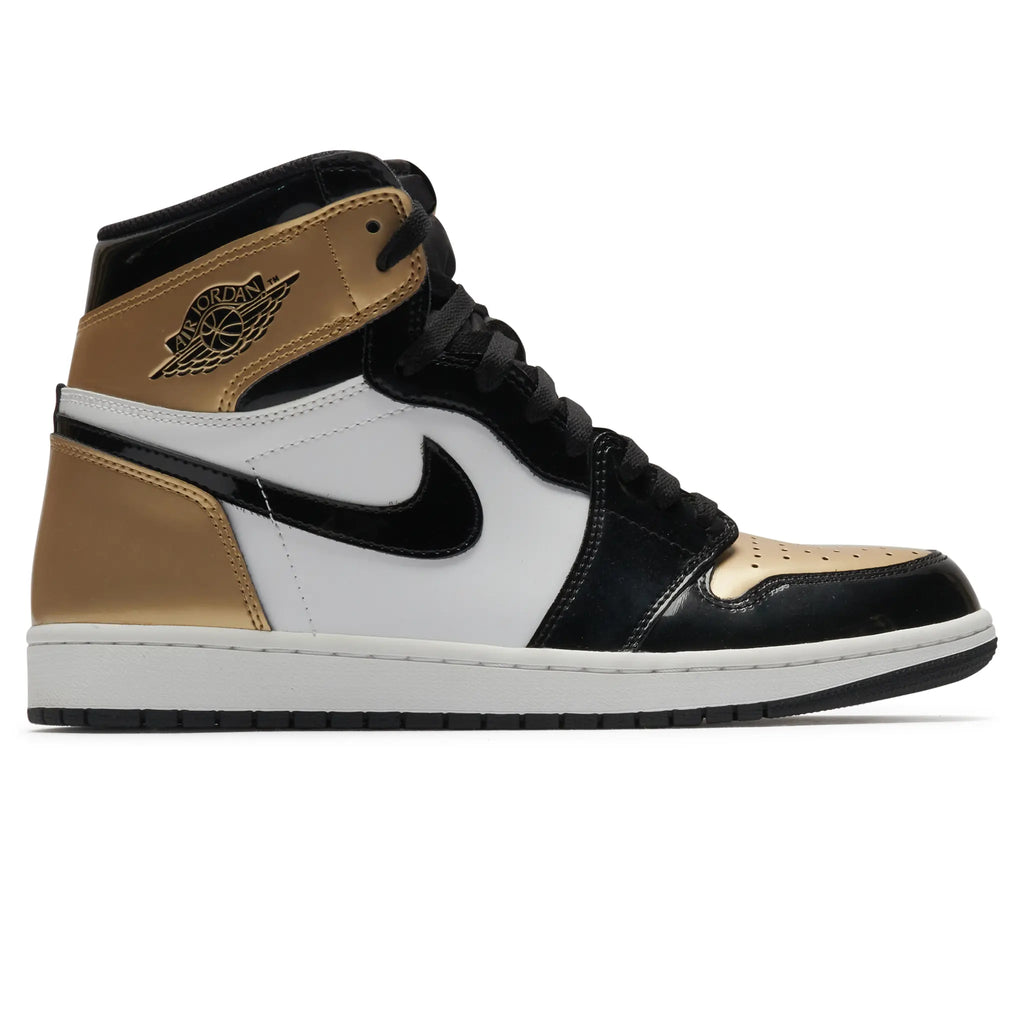 Preloved - Retro 1 Retro High NRG Patent Gold Toe