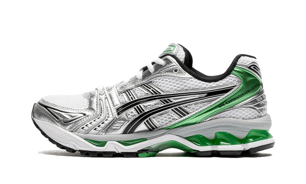 Gel Run 14 White/Malachite Green