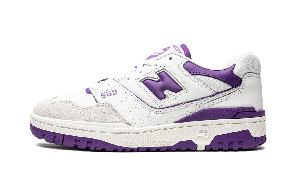 Court 550 Purple White