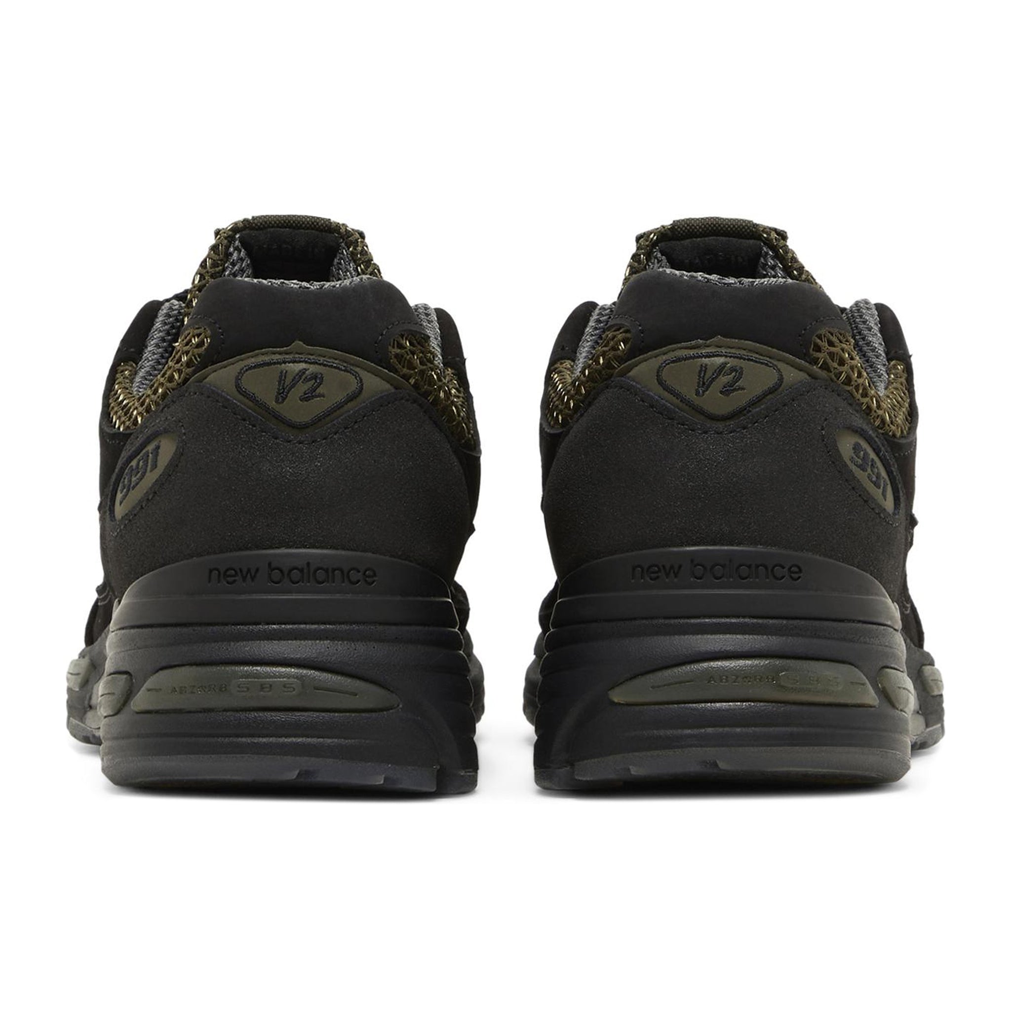Stone Island x 991v2 MiUK Black Olive