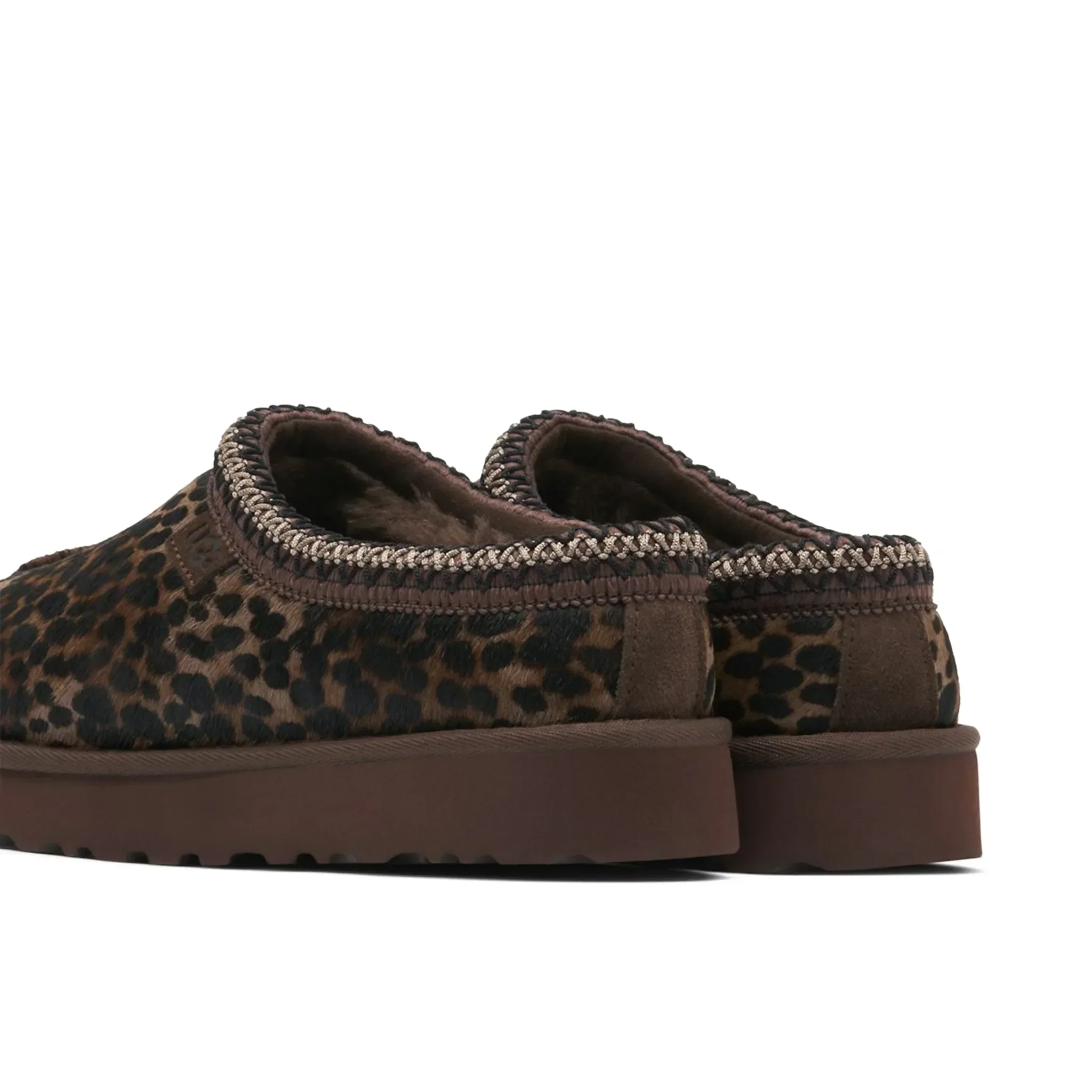 Tasman Caspian Burnt Cedar Cheetah Slippers (W)