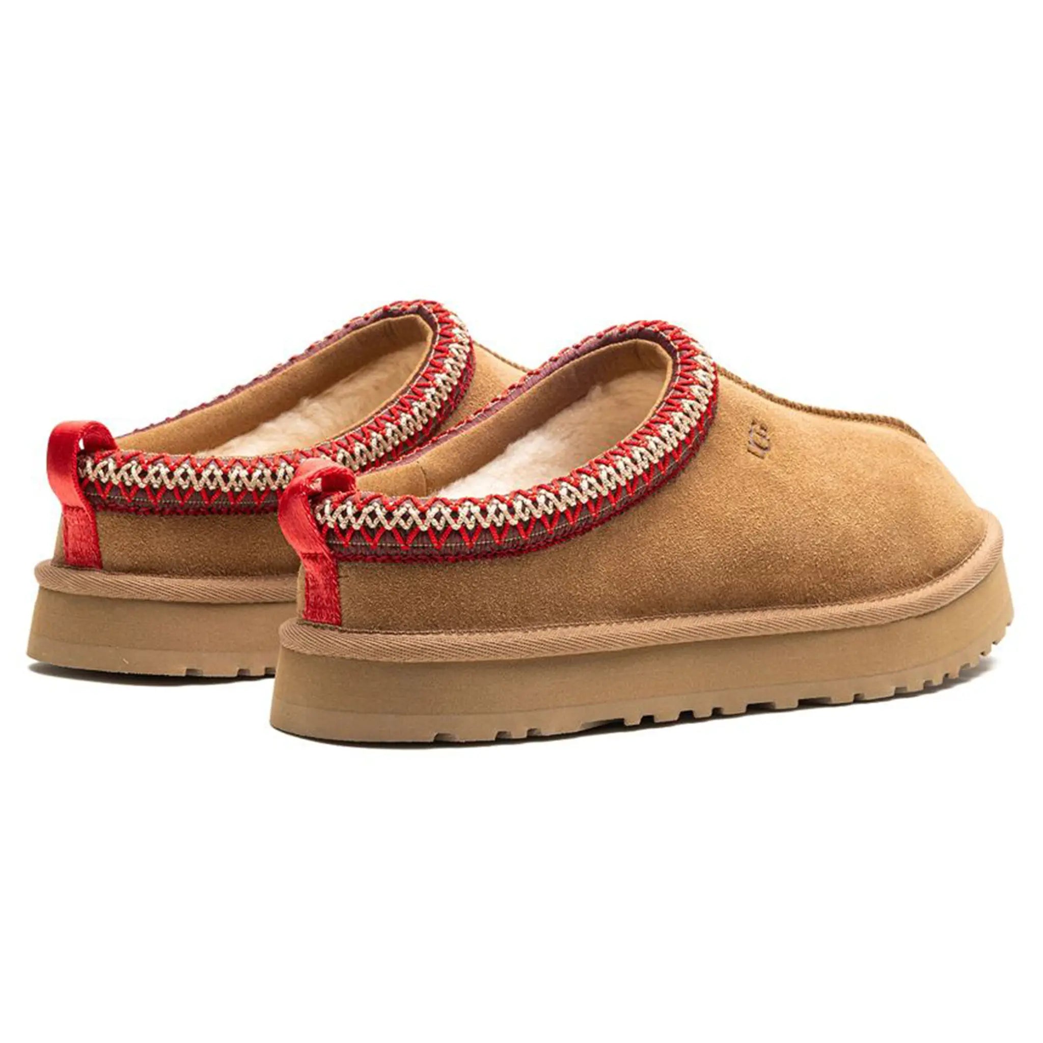 Tazz Chestnut Kids Slippers