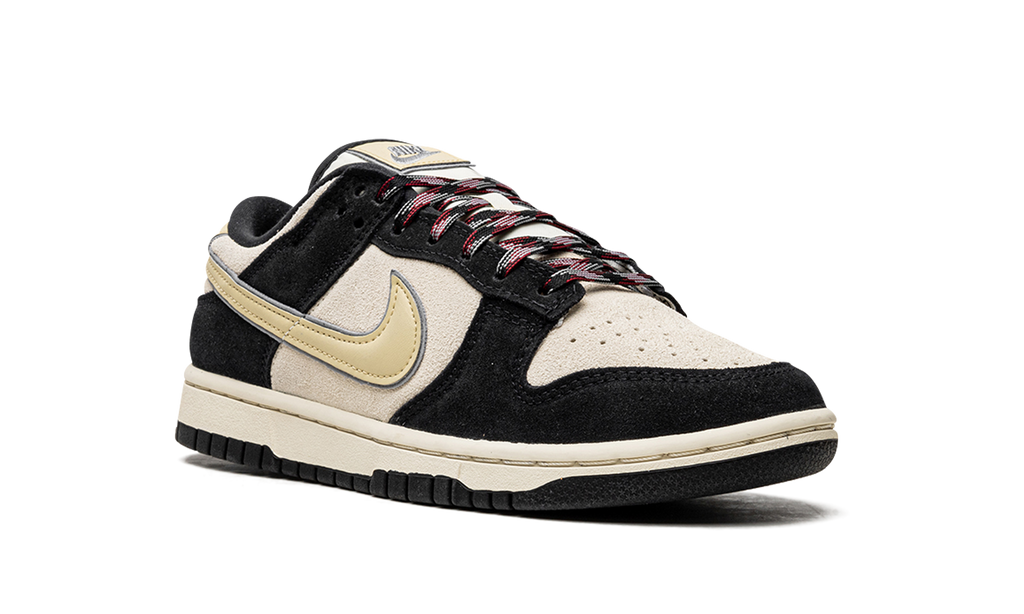 Court Low LX Black Suede Classic Team Gold