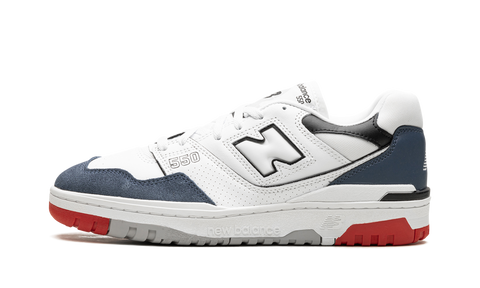 Court 550 White Navy Red